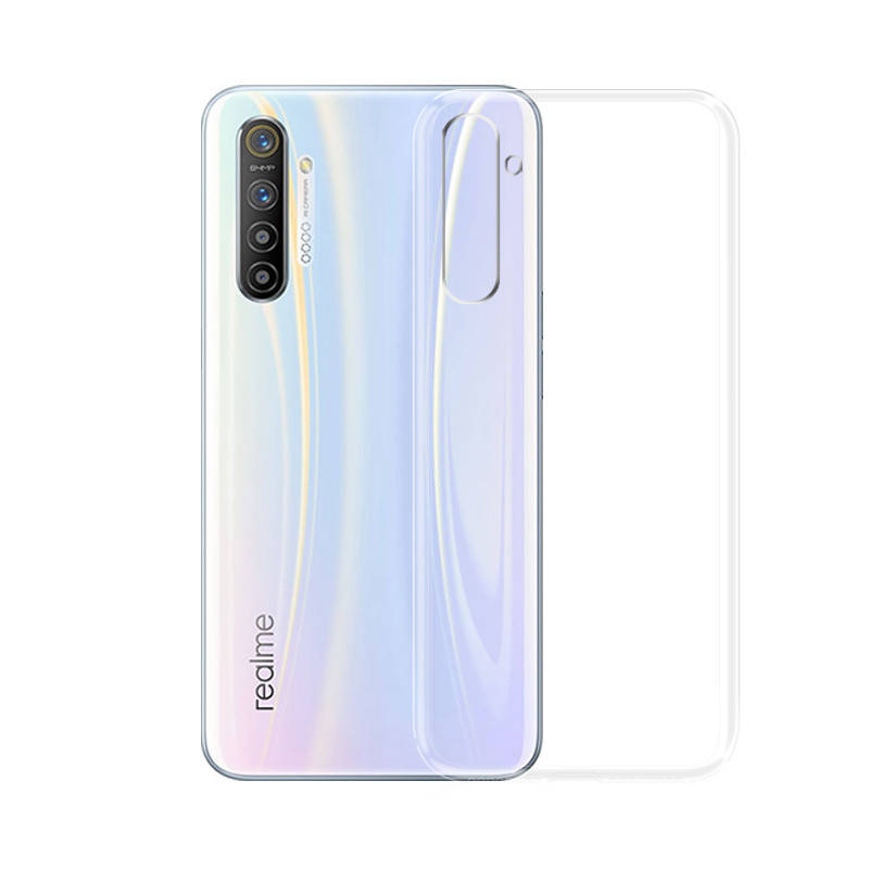 

Ультратонкий 0,3 мм чехол для Realme XT прозрачный