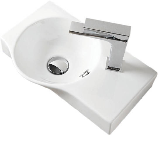 

Маленький умывальник 430х270 Artceram UNIon LML001, Белый