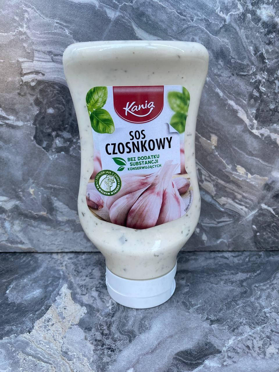 

Соус Kania чесночный 410 грм