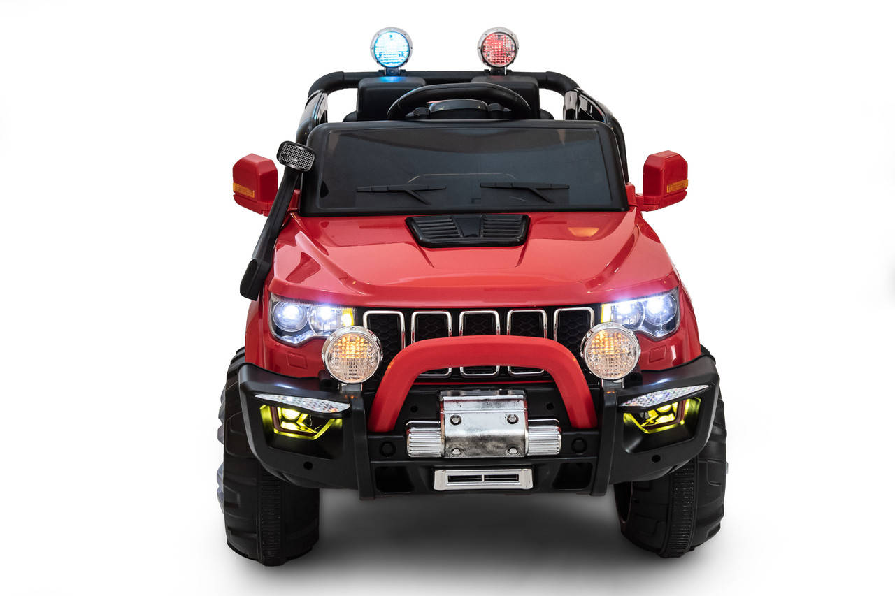 

Електромобіль Just Drive JEEP GRAND-RS3 - червоний, Красный