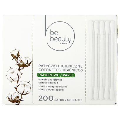 

Ватні палички Бі Бюті Be Beauty patyczki higieniczne 200szt 40шт/ящ (Код : 00-00011941)
