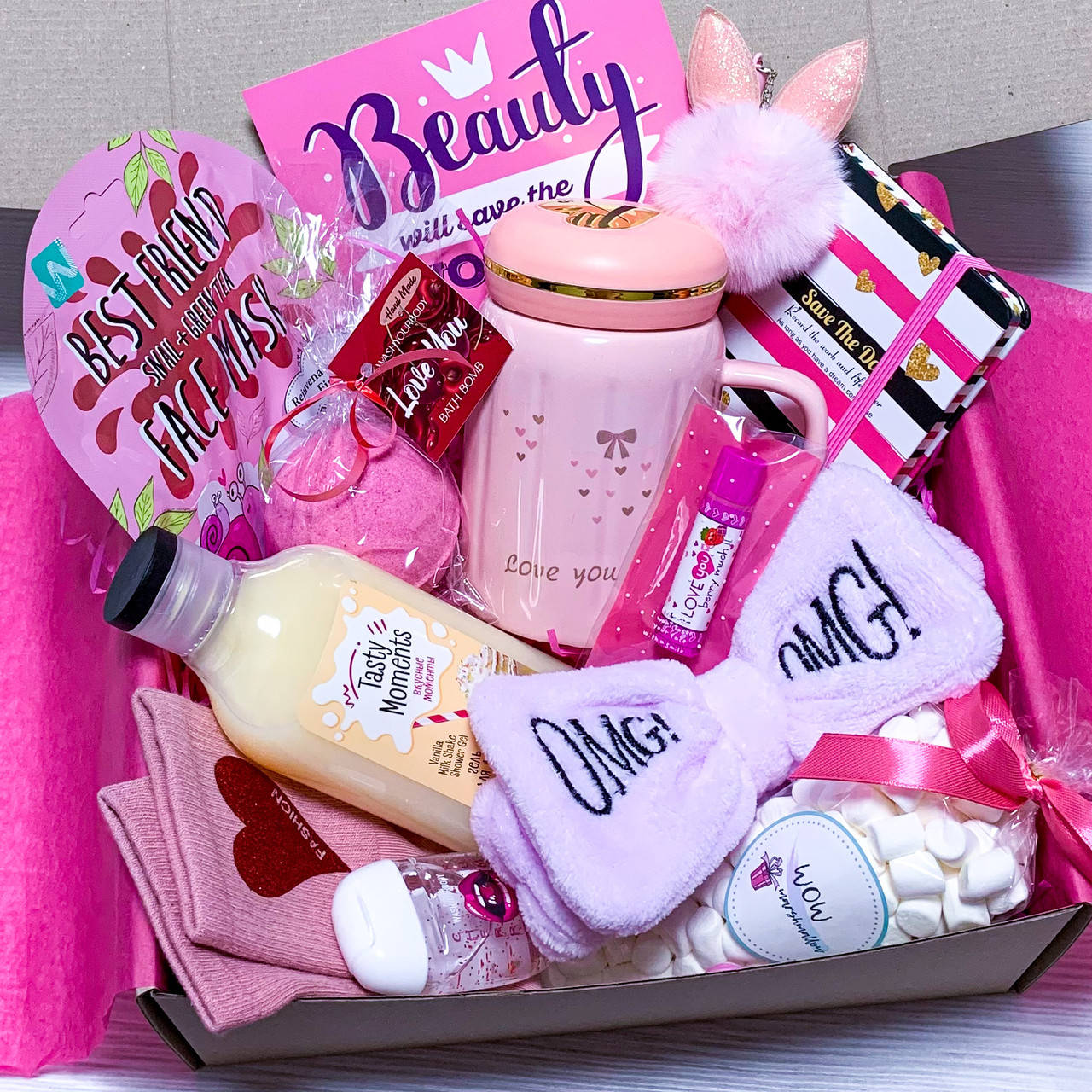 

Подарок бокс для девушки "Love Box №4" от WowBoxes