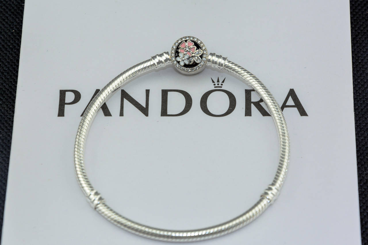

Серебряный браслет Pandora Оригинал Пандора с сертификатом серебро 925 проба