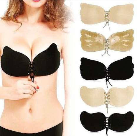 

Бюстгальтер невидимка free bra, силиконовый бюстгальтер fly bra и, Черный