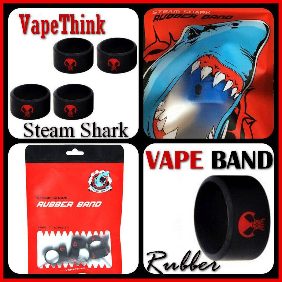 

Противоскользящее кольцо VapeThink Steam Shark Rubber Vape Band black.