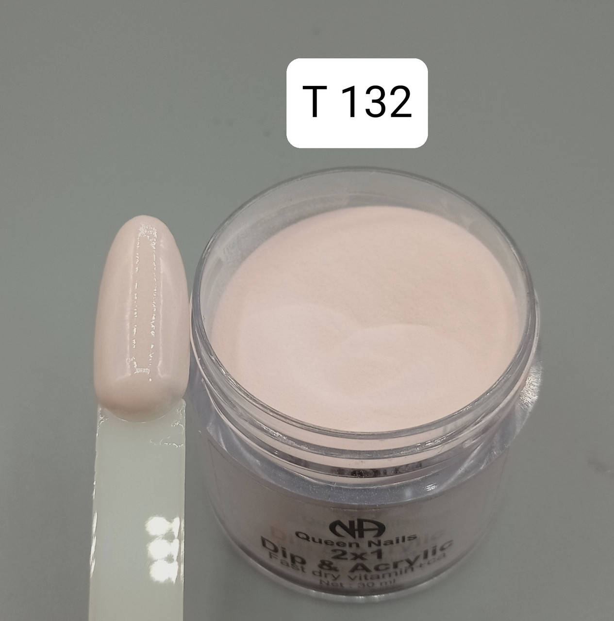 

2×1 дип & акриловые пудра queen nails 10 мл 2×1 dipping & acrylic powdeг , NO: Т132 гель пудра дип система, Фиолетовый