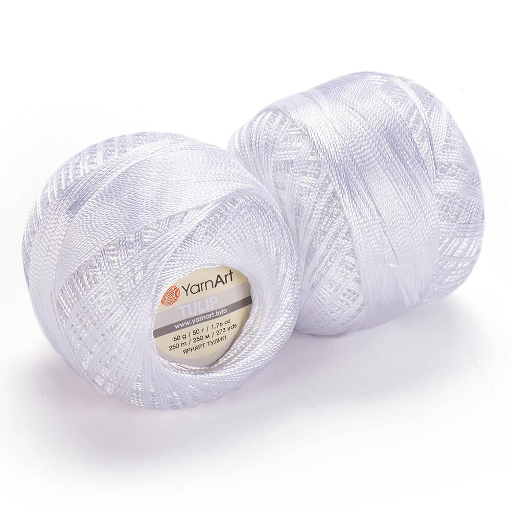 

Yarnart Tulip белый № 401