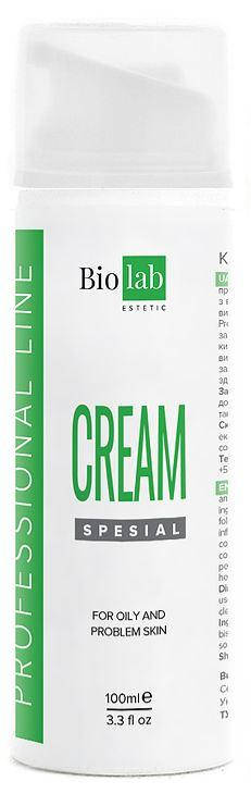 

Крем для жирной и проблемной кожи лица АКНЕТ Biolab Estetic (100мл). Cream for problem and combination skin