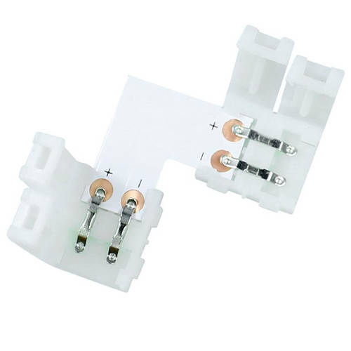 

Коннектор зажимной L-образный для светодиодных лент 8мм SMD 3528 2835