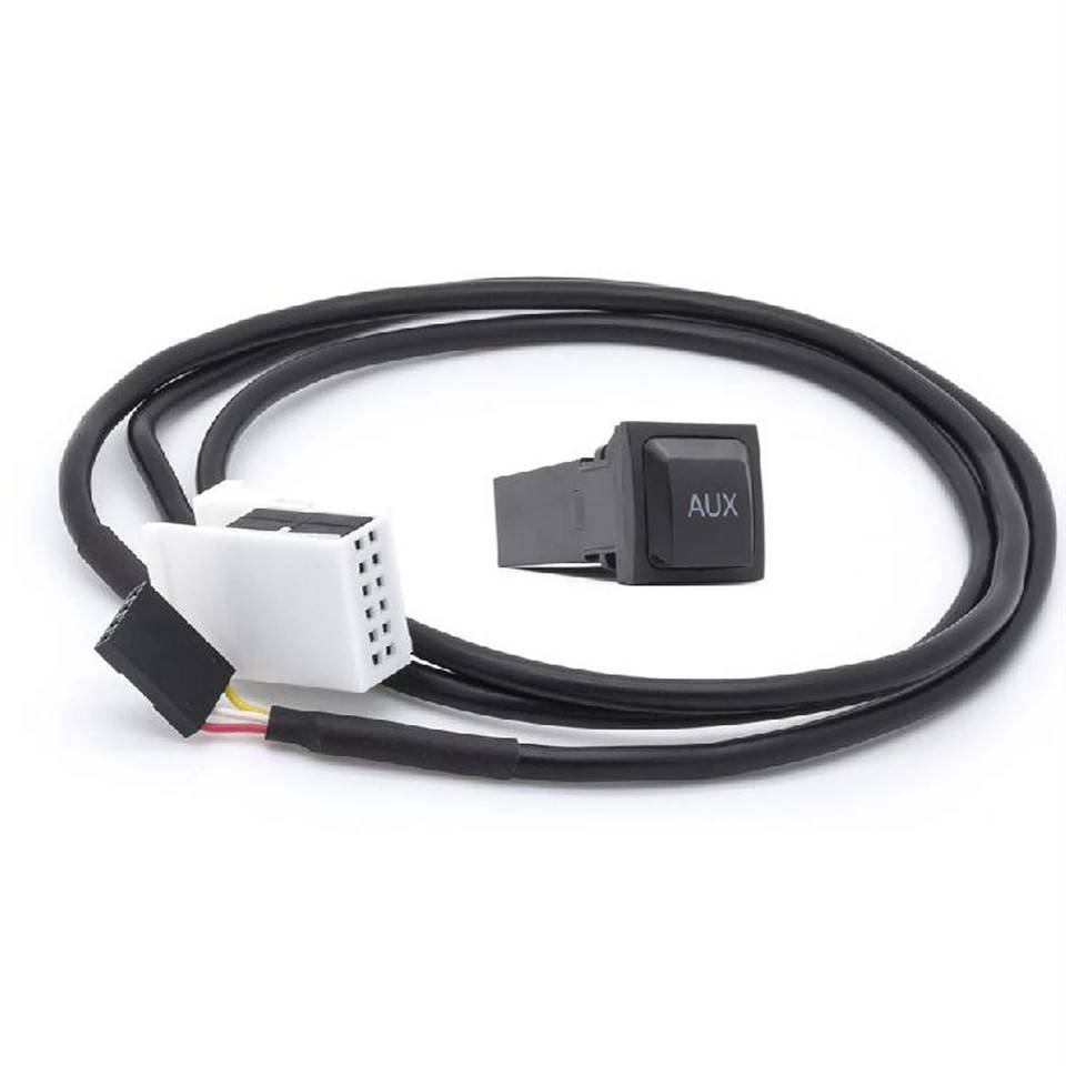 

Кабель кнопка AUX cable for VAG Volkswagen RCD510 RCD310 RN210 RNS to NVF 230 NAF231