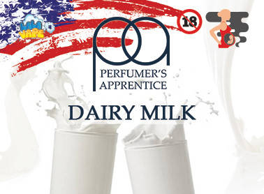 

Dairy Milk ароматизатор TPA (Молоко топленое) 10мл