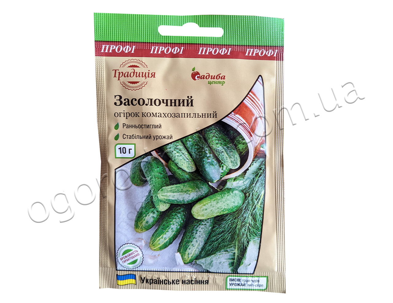 

Огірок Засолочний 10г