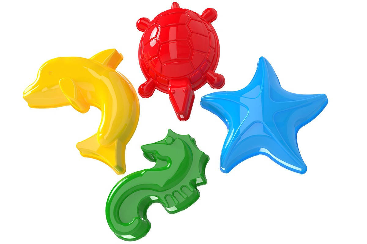 

Іграшка "Формочки для піску ТехноК" 2421 у сітці