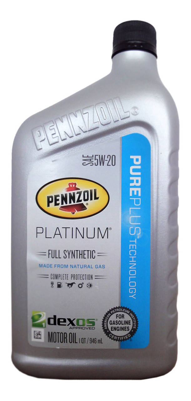 

Моторное масло Pennzoil Platinum Fully Synthetic 5W-20 0.946л (550022686) Org 550022686