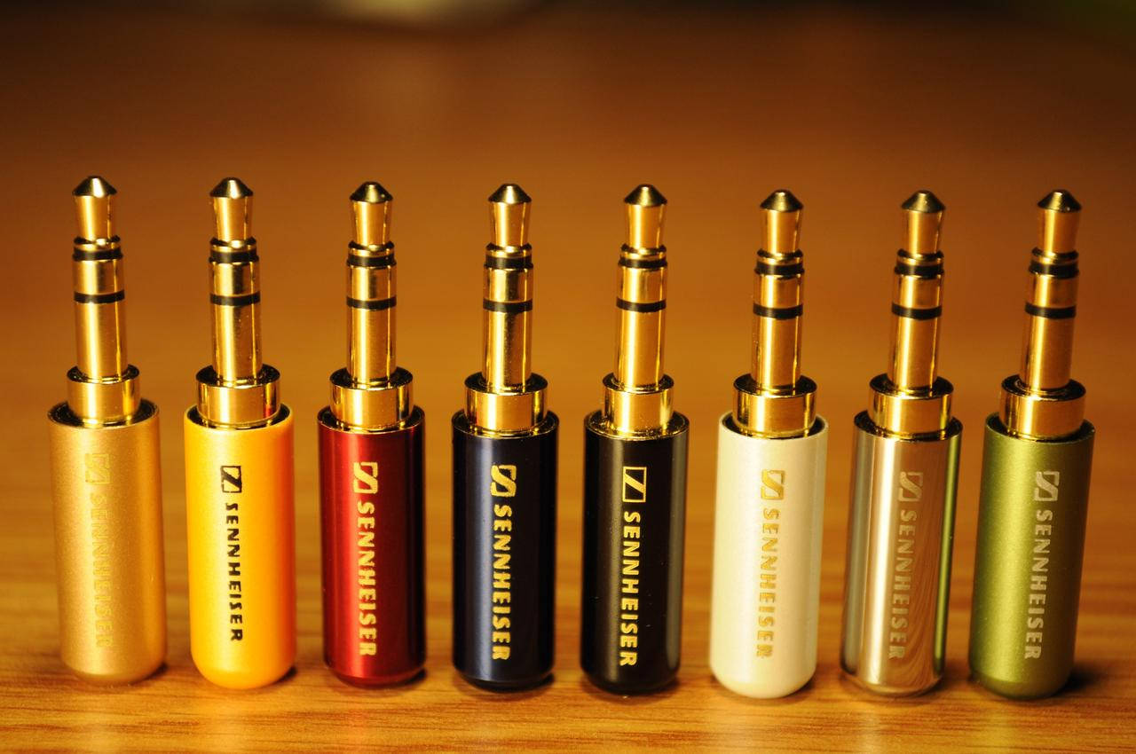 

Штекер разъем джек Mini Jack 3.5 мм Sennheiser 3 и 4 pin
