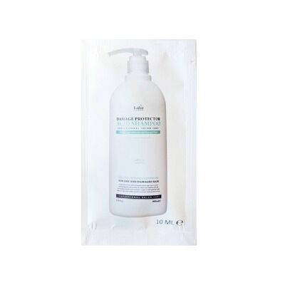 

Бесщелочный шампунь для волос с протеинами шелка La'dor Damage Protector Acid shampoo ph 4.5 (10 мл)