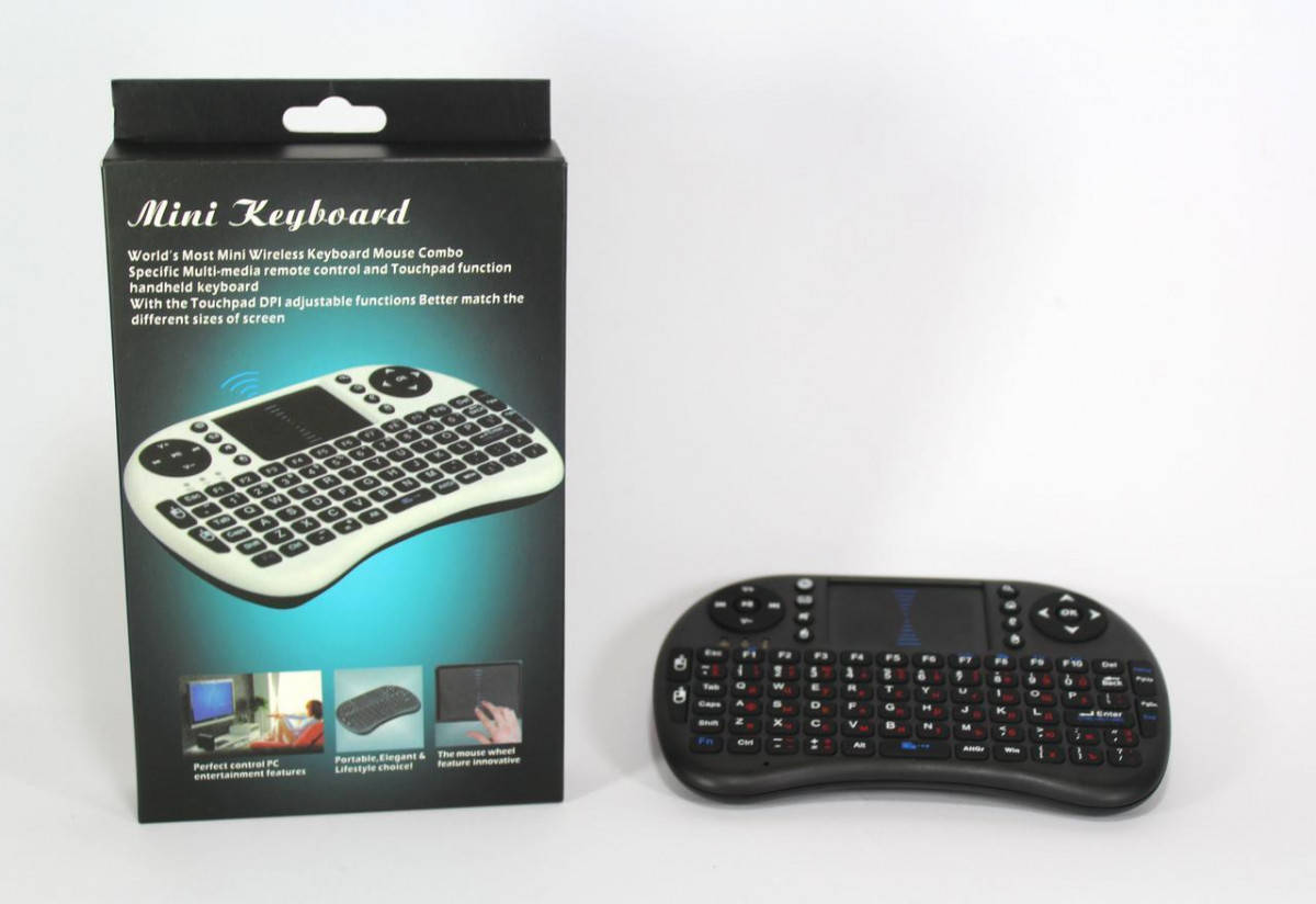 

Клавиатура Keyboard wireless MWK08/i8 touch, Черный