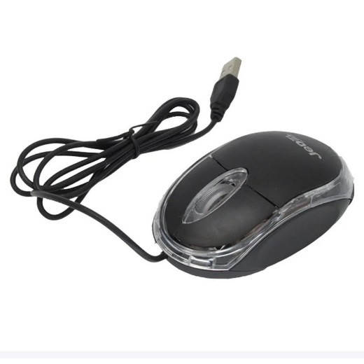 

Миша дротова JEDEL TB220, Black, Q200, Черный