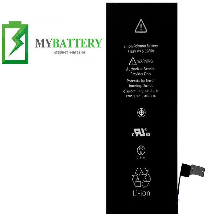 

Оригинальный аккумулятор АКБ (Батарея) для Apple iPhone 6S 1715 mAh 3.82V