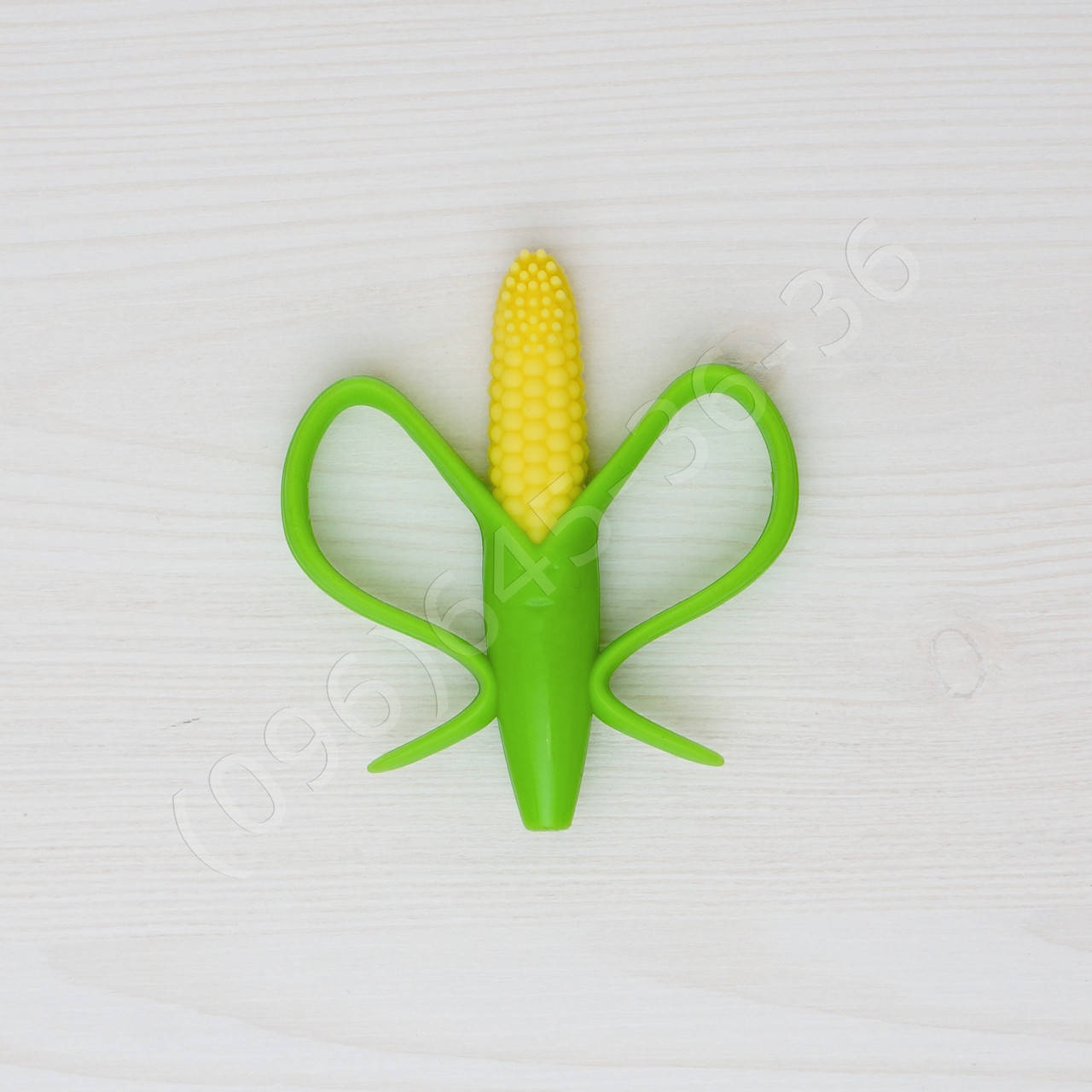 

Прорезыватель-щётка, силиконовый грызунок кукуруза (zip пакет)