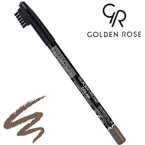 

Golden Rose Карандаш для бровей Dream Eyebrow № 302 (Серо-бежевый)