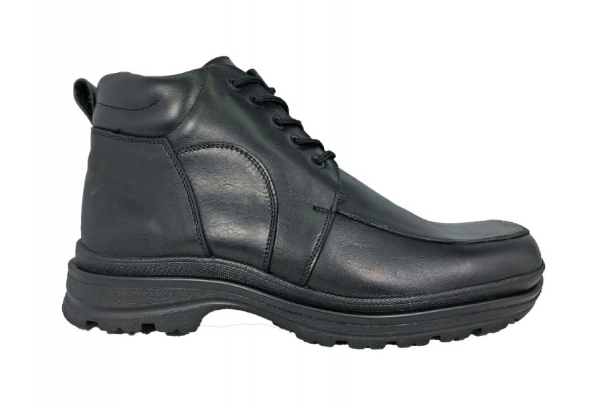 

STTOPA зима. Размеры 46-50. Ботинки больших размеров из натуральной кожи. БМ6-4650 Черные 50, Черный