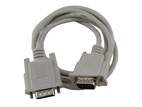 

Модемный кабель RS232 DB9 COM папа-папа 1.4м, Серый