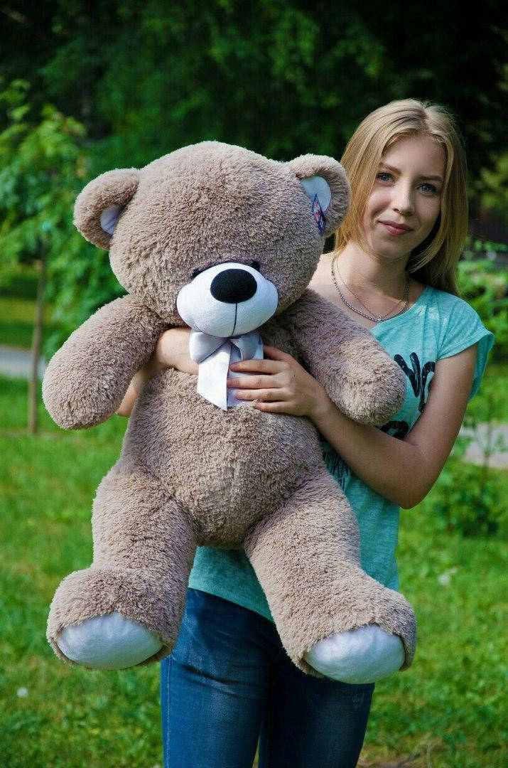 

Мишка Томми 100 см Капучино