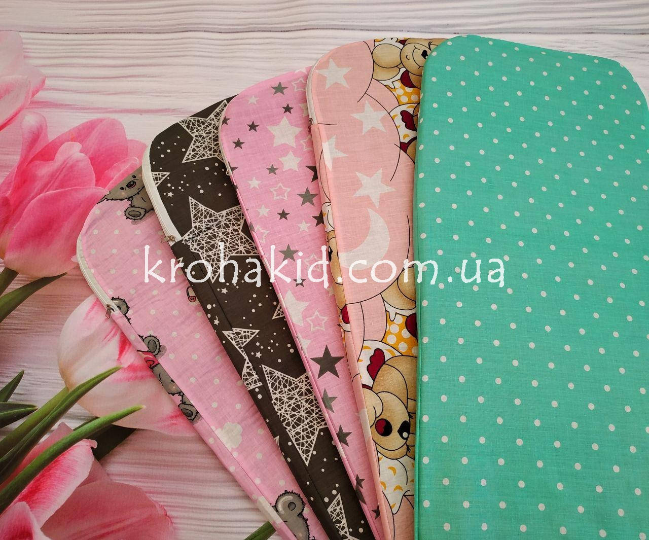 

Ортопедический поролоновый матрасик в детскую коляску (вкладыш) 80х38 см