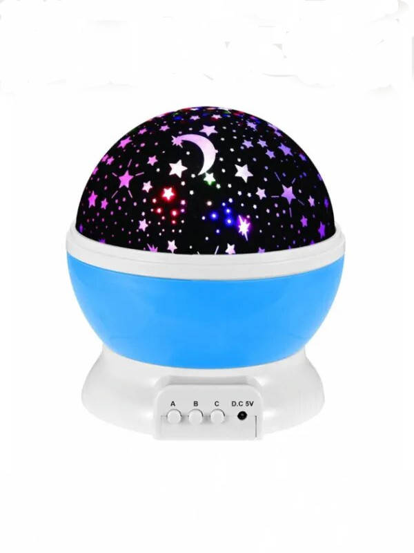 

Проектор звездного неба Star Master Dream, вращающийся, синий цвет