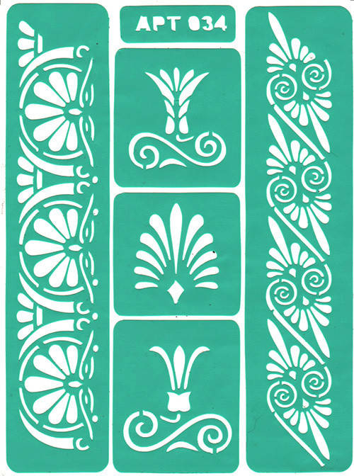 

Трафарет на клеевой основе № 34 14 х 19 см