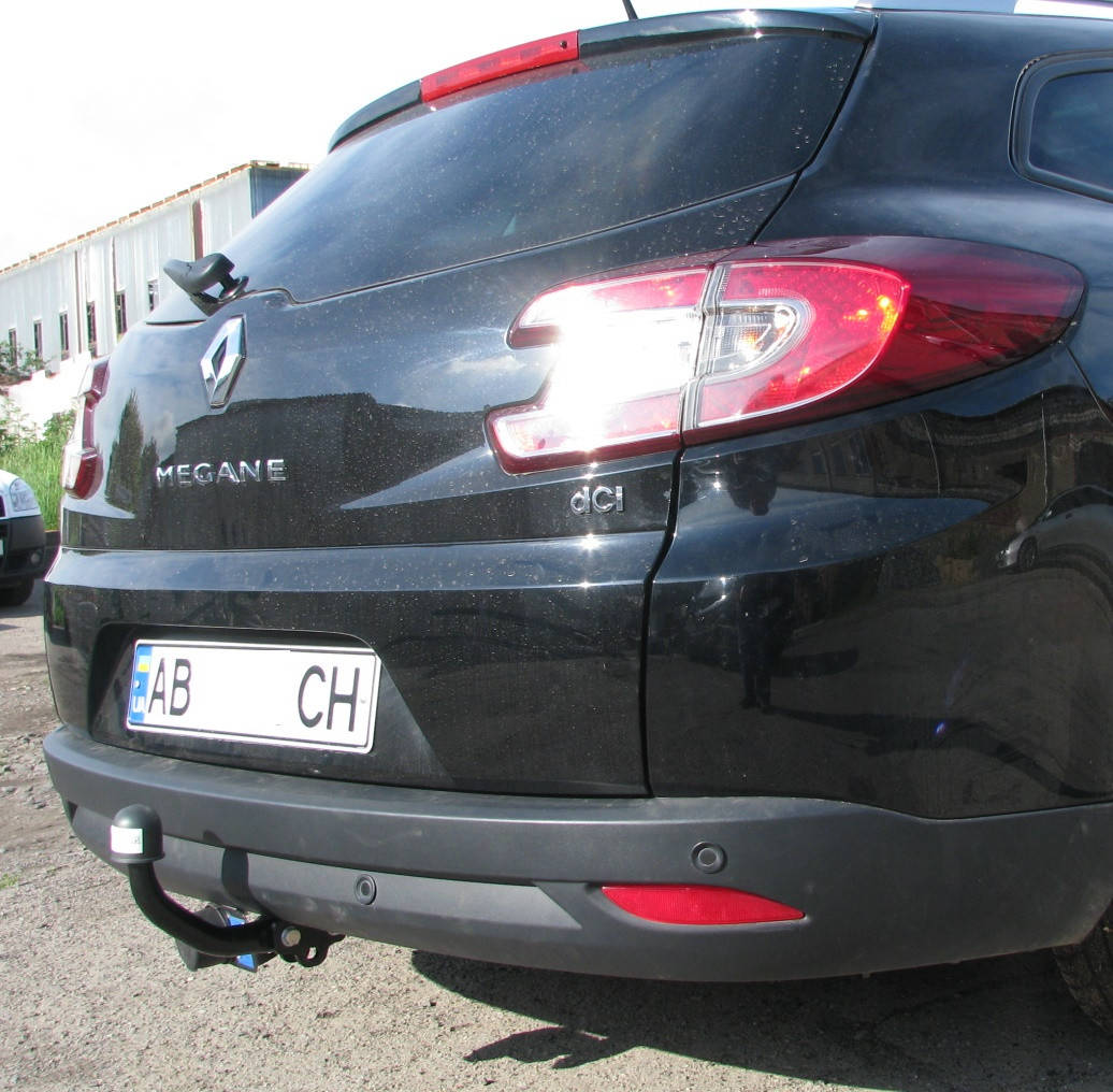 

Фаркоп на Renault Megane 3 Универсал (2008-2016) Без подрезки бампера