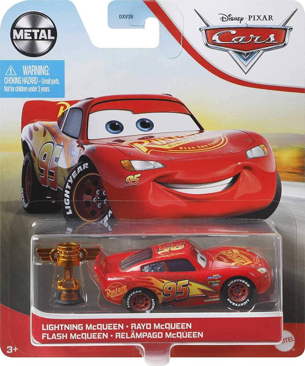 

Молния Маккуин с кубком (Disney Pixar Cars Lightning McQueen with Piston Cup) от Mattel