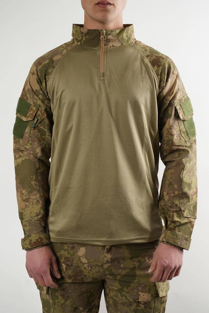 

Военная тактическая мужская рубашка мультикам UBACS S-XXL XL, Хаки