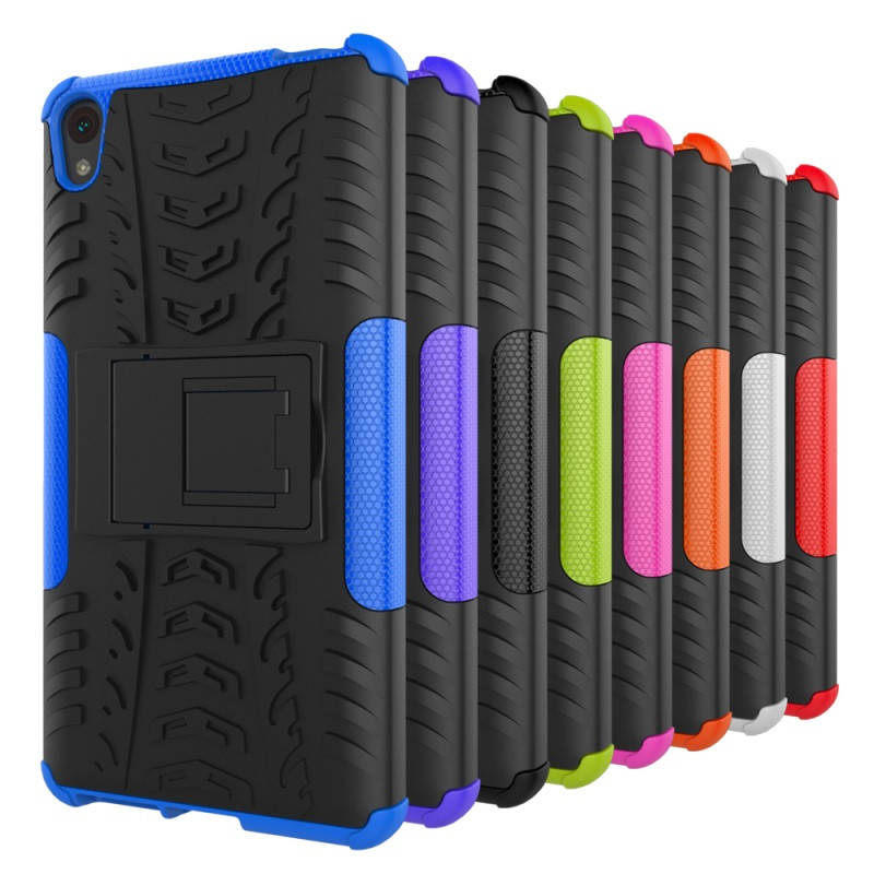 

PC + TPU чехол Armor для Sony Xperia E5 (F3311) (8 цветов) синий