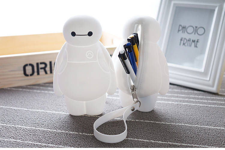 

Оригинальный пенал Baymax для карандашей в виде человечка!, Белый