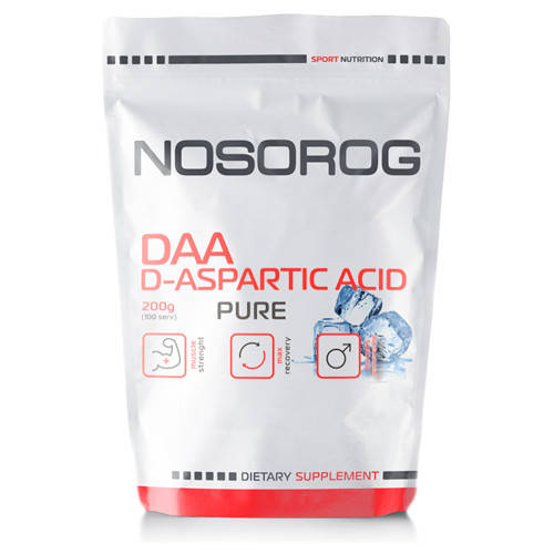 

D-аспарагиновая кислота Nosorog DAA (200 г) носорог даа
