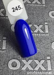 

Гель-лак Окси Oxxi № 245 яркий синий, эмаль 8 ml
