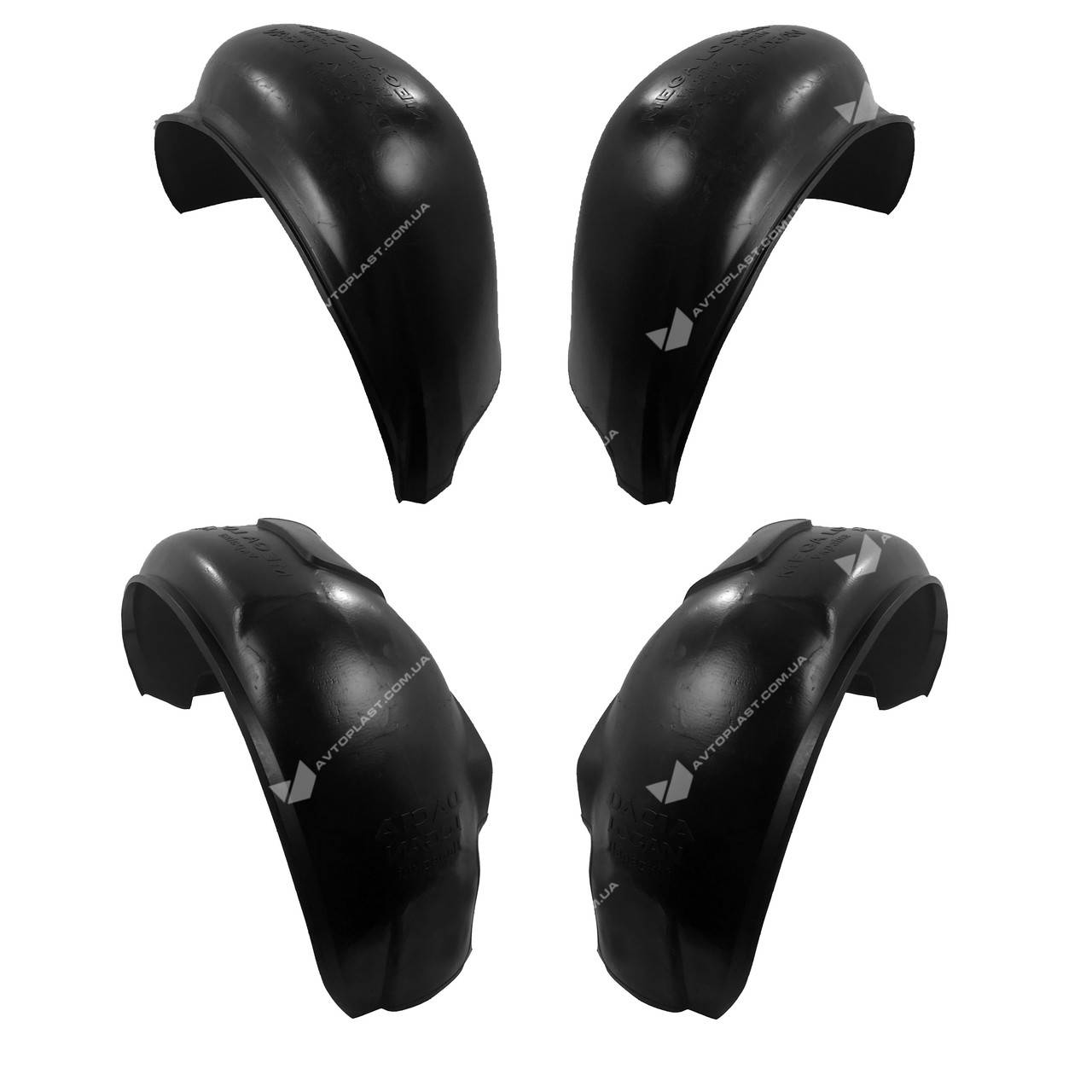 

Подкрылки Renault, Dacia Logan седан (2004-2012) (перед.+зад.)