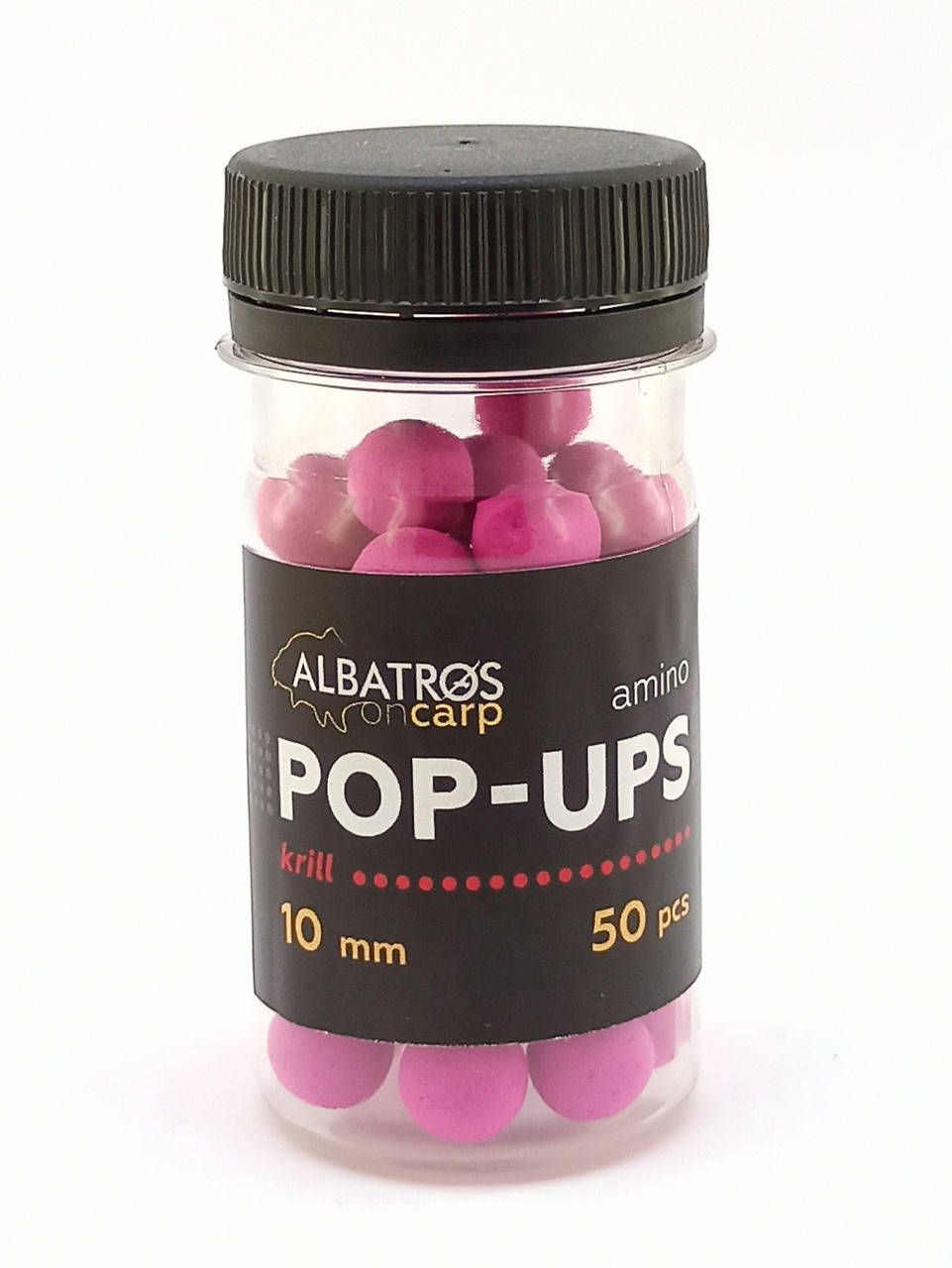 

Бойлы плавающие Amino POP-UP Krill (КРИЛЬ) 10мм "Albatros on Carp"