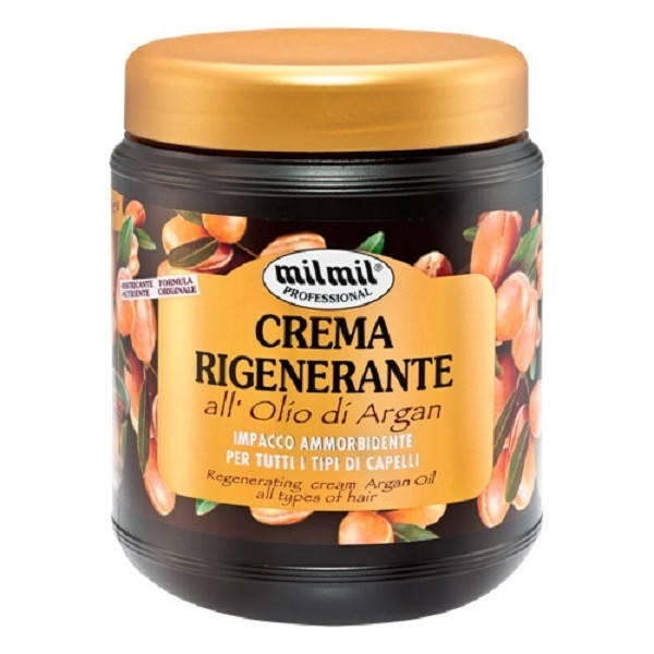 

Маска для волос Mil Mil "Аргановое масло" восстанавливающая, универсальный, 1 л
