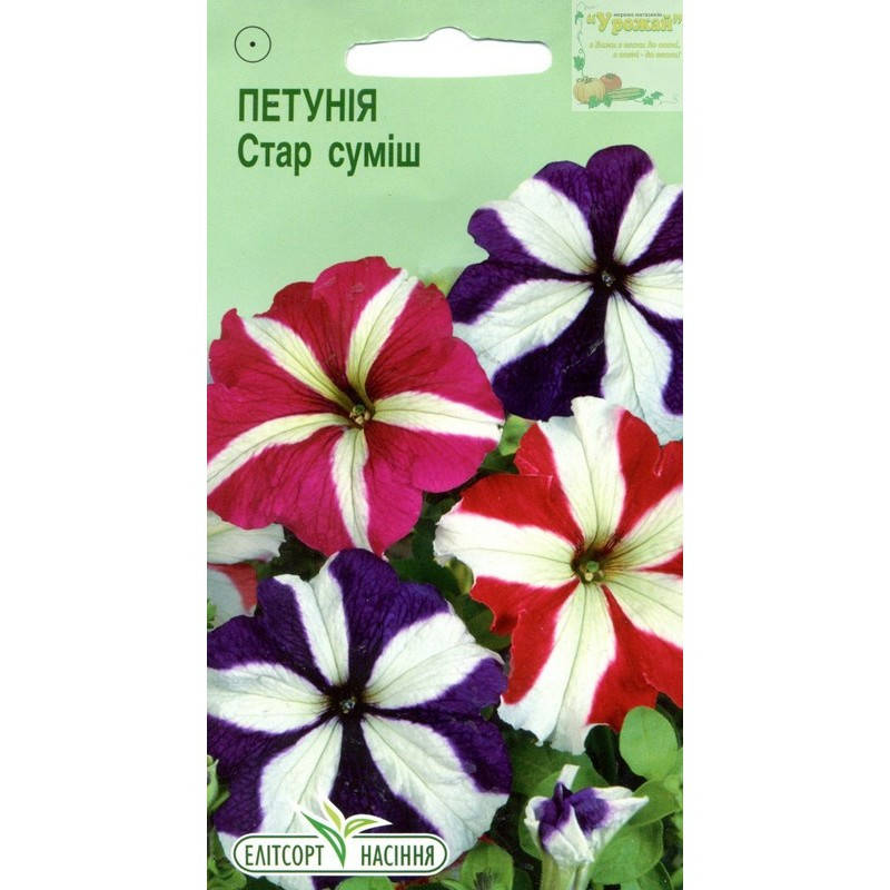 

Семена цветы Петуния Стар смесь 0,05 г