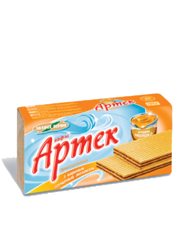 

Вафлі «Артек» з вареним згущеним молоком 90 г