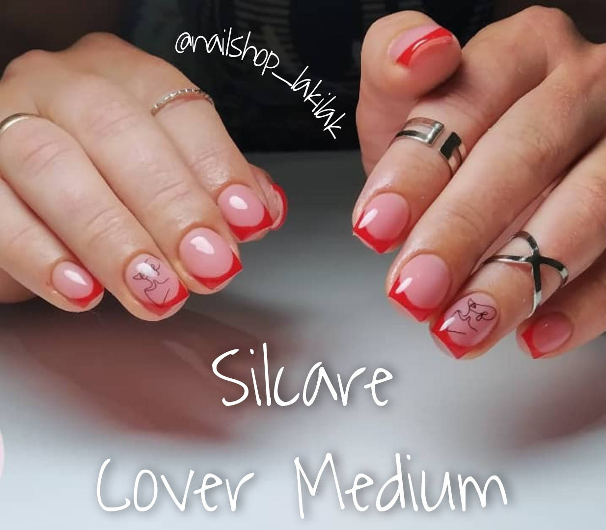

Гель Silcare Cover Medium 50гр, Розовый