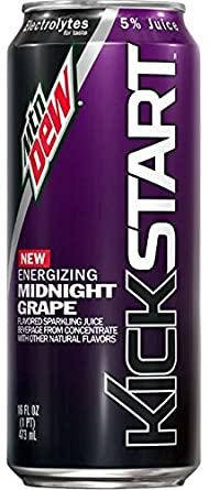 

Напиток Mountain Dew Kick Start Grape 473g