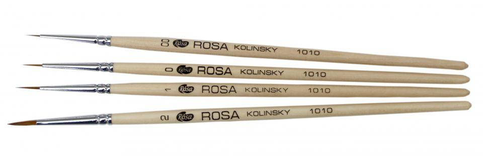 

Колонок круглый 1010 №1 к.р., кисть ROSA
