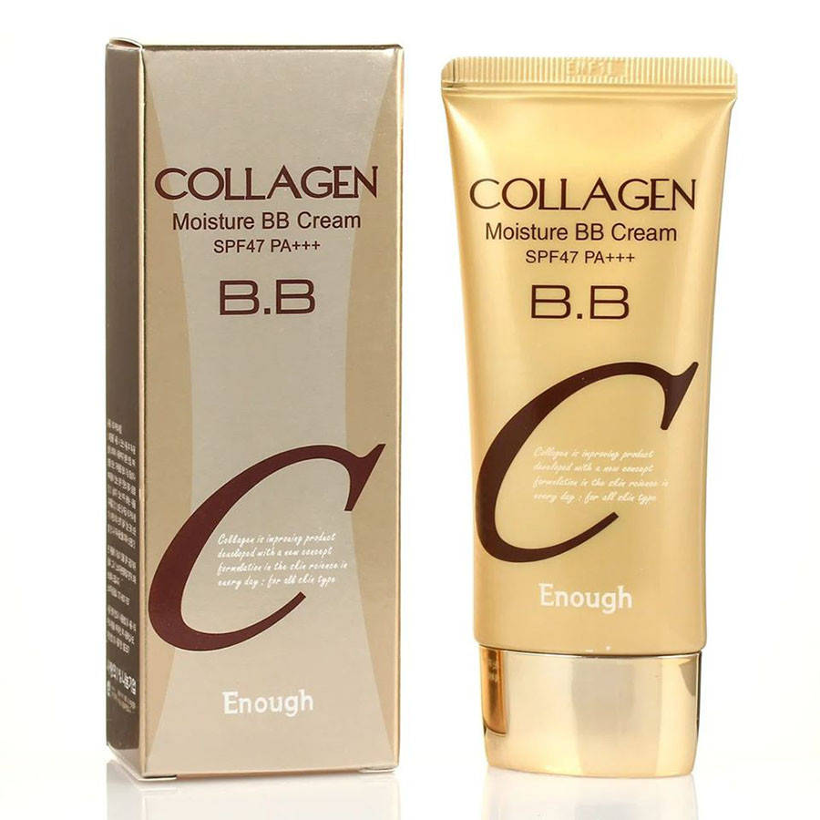 

Увлажняющий коллагеновый тональный BB-крем Enough Collagen Moisture BB Cream 50 мл (8809605870269)