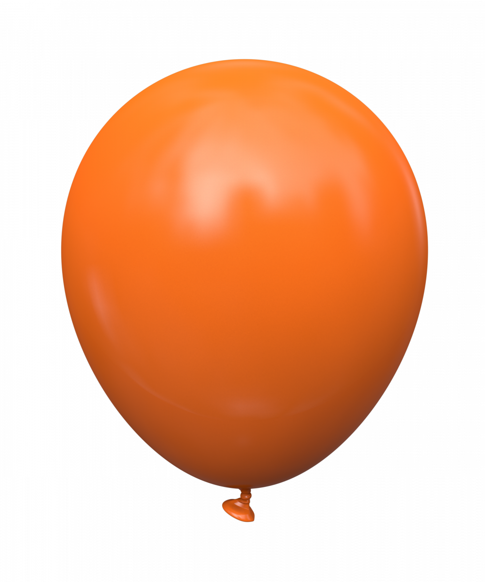 

Шары пастель оранжевый (orange) 12" Kalisan