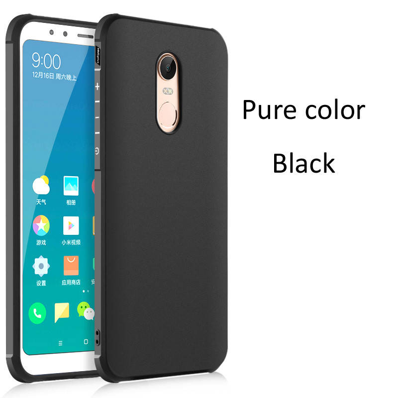 

Противоударный чехол для Xiaomi Redmi 5 Черный бампер
