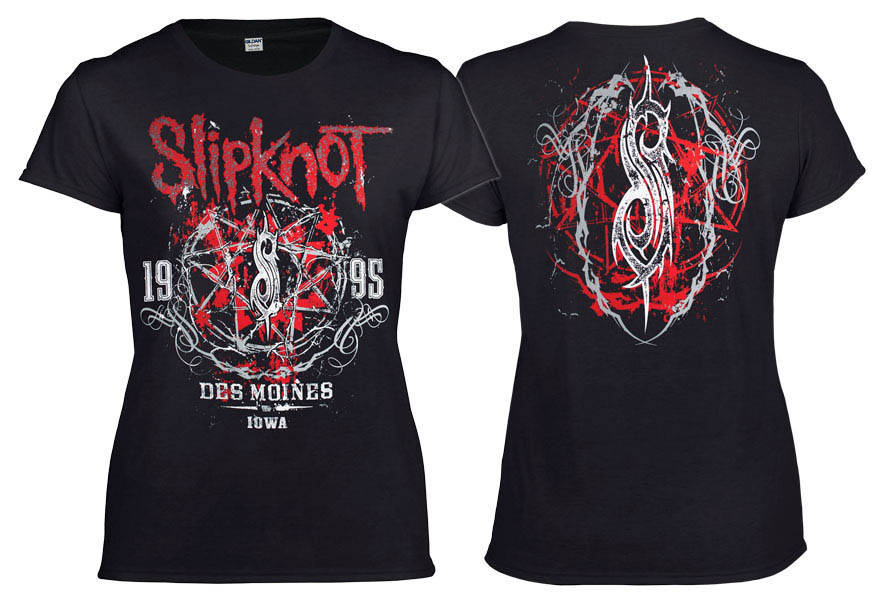 

Футболка женская SLIPKNOT Iowa Star M, Черный